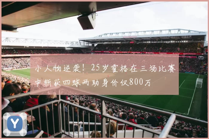 小人物逆袭！25岁霍格在三场比赛中斩获四球两助身价仅800万